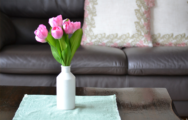 Pink tulips