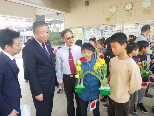 Hydroponics in Wen Ya Elementary School, Chiayi City