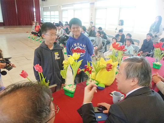 Hydroponics in Wen Ya Elementary School, Chiayi City